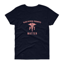 Load image into Gallery viewer, Black Physical Therapists (logo) - Women&#39;s short sleeve t-shirt
