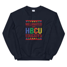 Load image into Gallery viewer, Melanated And HBCU Educated - Sweatshirt
