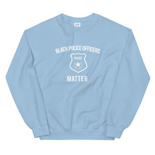 Load image into Gallery viewer, Black Police Officers Matter - Unisex Sweatshirt
