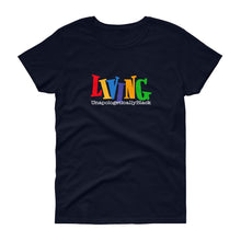 Load image into Gallery viewer, Living Unapologetically Black - Women&#39;s short sleeve t-shirt
