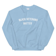 Load image into Gallery viewer, Black Veterans Matter - Unisex Sweatshirt
