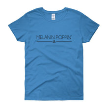 Load image into Gallery viewer, Melanin Poppin 2 - Women&#39;s short sleeve t-shirt
