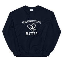 Load image into Gallery viewer, Black Hair Stylists - Unisex Sweatshirt
