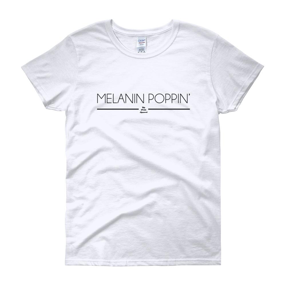 Melanin Poppin 2 - Women's short sleeve t-shirt