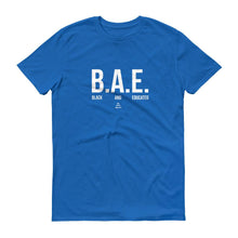 Load image into Gallery viewer, black-pride-clothing-bae-t-shirt-blue-my-pride-apparel
