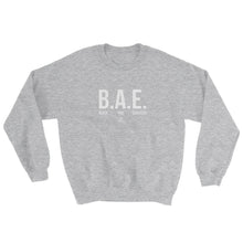 Load image into Gallery viewer, BAE Black and Educated (white) - Sweatshirt
