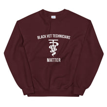 Load image into Gallery viewer, Black Veterinarian Technicians Matter - Unisex Sweatshirt
