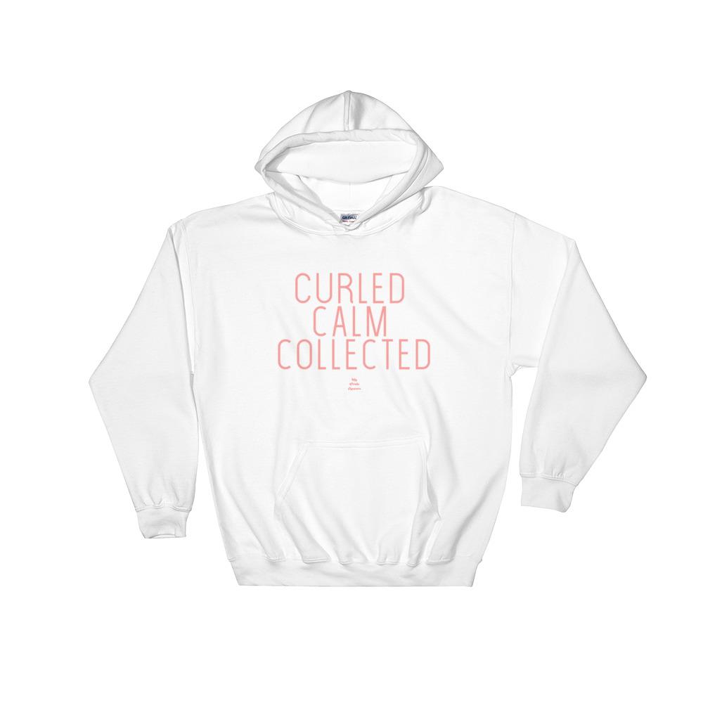 Curled Calm Collected - Hoodie