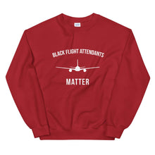 Load image into Gallery viewer, Black Flight Attendants Matter - Unisex Sweatshirt
