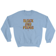 Load image into Gallery viewer, Black and Proud African Print - Sweatshirt
