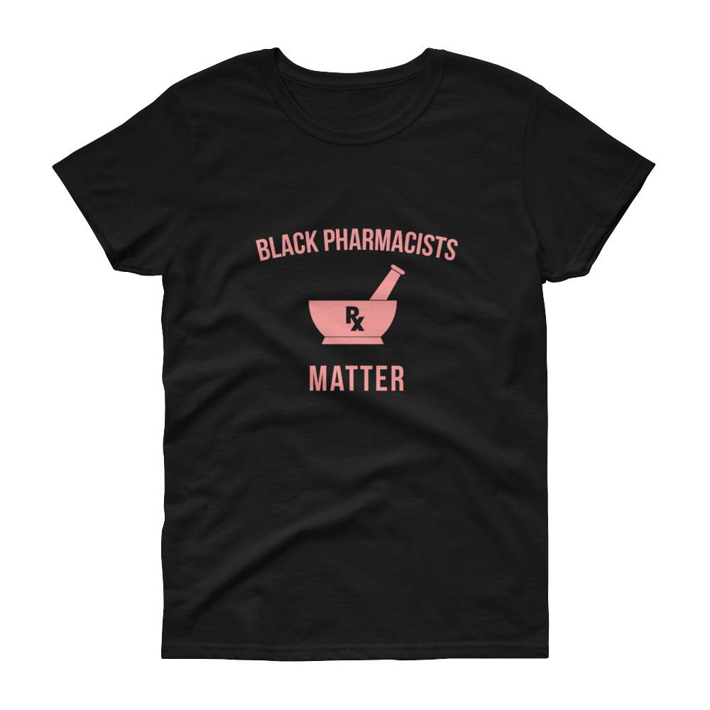 Black Pharmacists Matter (logo) - Women's short sleeve t-shirt