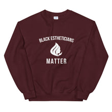 Load image into Gallery viewer, Black Estheticians Matter - Unisex Sweatshirt
