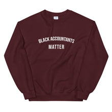 Load image into Gallery viewer, Black Accountants Matter - Unisex Sweatshirt
