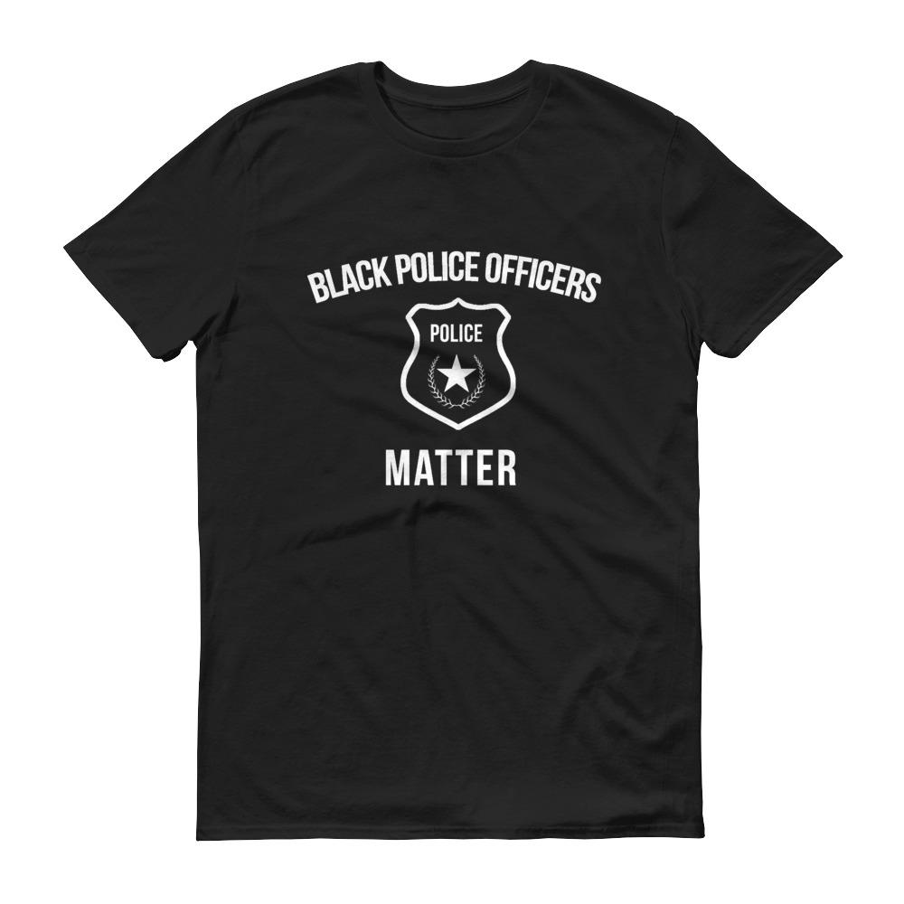 Black Police Officers Matter - Unisex Short-Sleeve T-Shirt