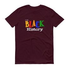 Load image into Gallery viewer, I Am Black History - Men&#39;s Short-Sleeve T-Shirt
