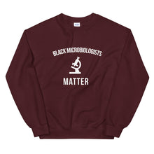 Load image into Gallery viewer, Black Microbiologists Matter - Unisex Sweatshirt
