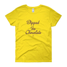 Load image into Gallery viewer, Dipped In Chocolate - Women&#39;s short sleeve t-shirt
