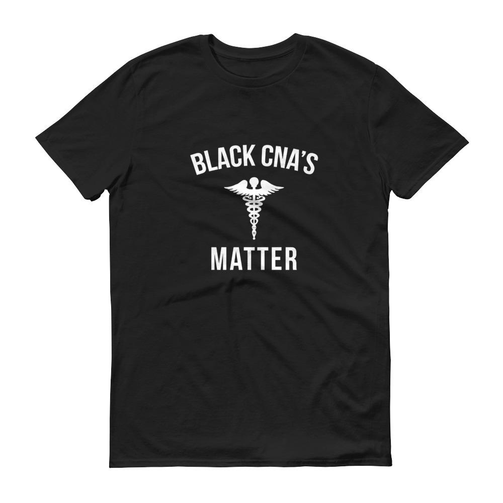 Black CNA's Matter - Unisex Short-Sleeve T-Shirt
