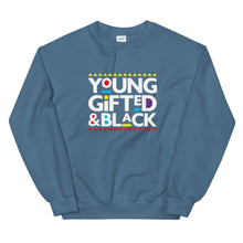 Load image into Gallery viewer, Young Gifted and Black (Martin Font) - Sweatshirt
