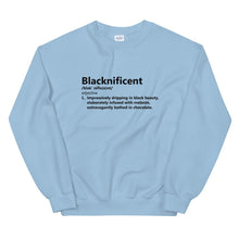 Load image into Gallery viewer, Blacknificent - Sweatshirt
