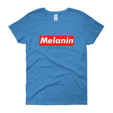Load image into Gallery viewer, Melanin (Tag) - Women&#39;s short sleeve t-shirt

