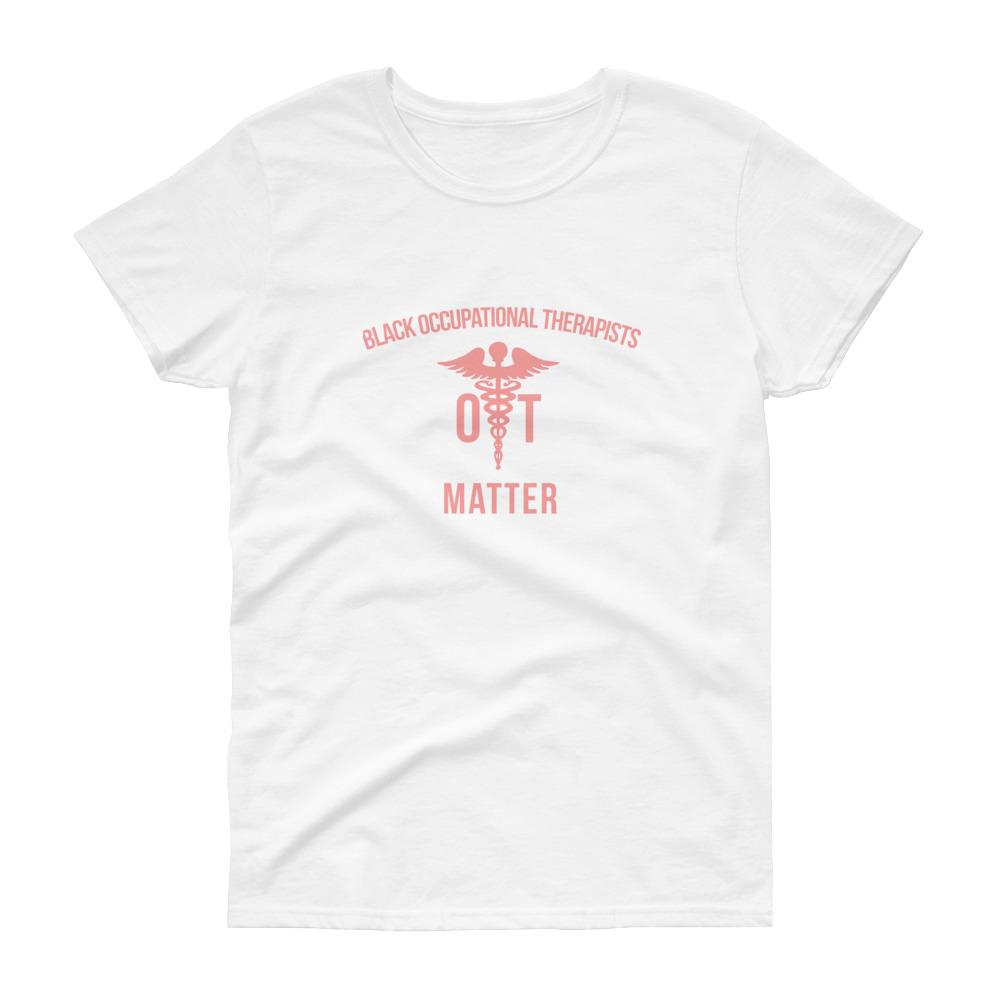 Black Occupational Therapists Matter (logo) - Women's short sleeve t-shirt