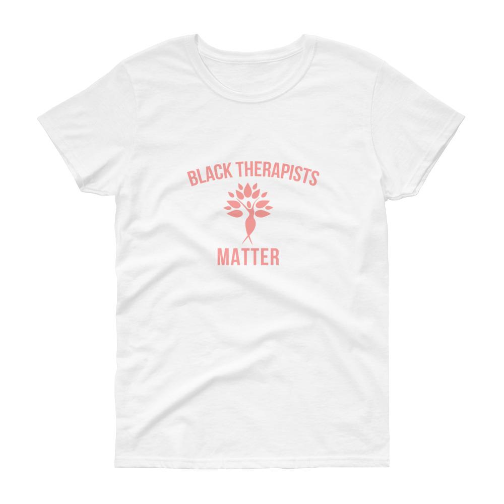 Black Therapists Matter (logo) - Women's short sleeve t-shirt