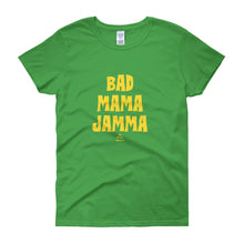 Load image into Gallery viewer, black-owned-clothing-t-shirt-bad-mama-jamma-short-sleeve-apple-green
