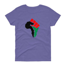 Load image into Gallery viewer, African Fist - Women&#39;s short sleeve t-shirt
