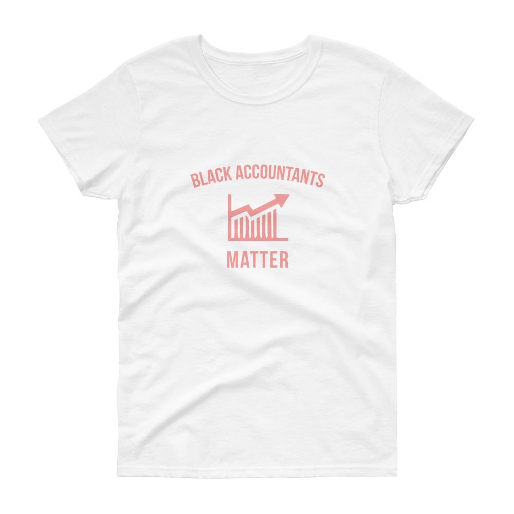 Black Accountants Matter (logo) - Women's short sleeve t-shirt