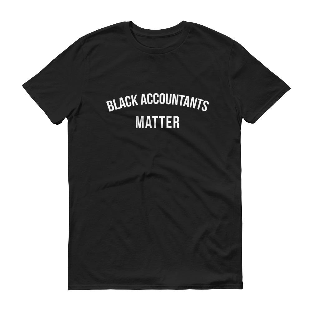 Black Accountants Matter - Unisex Short-Sleeve T-Shirt