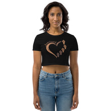 Load image into Gallery viewer, Juneteenth Heart - Crop Top

