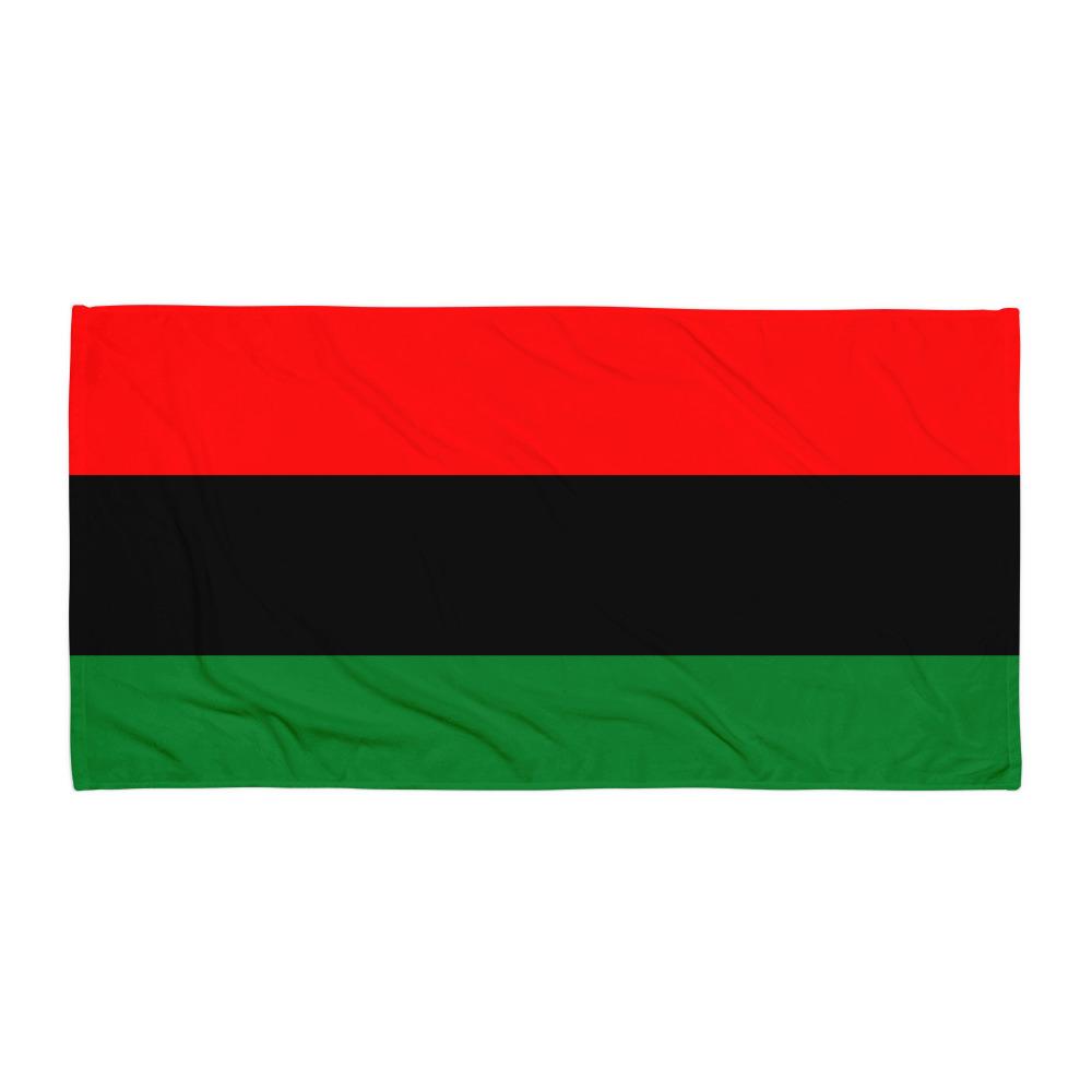 Black Liberation Flag - Premium Towel