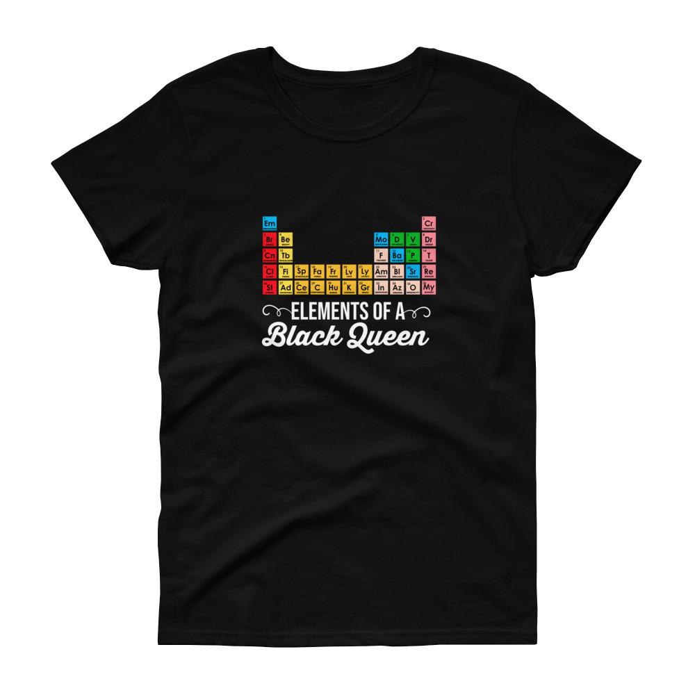 Elements Of aA Black Queen - Women's short sleeve t-shirt