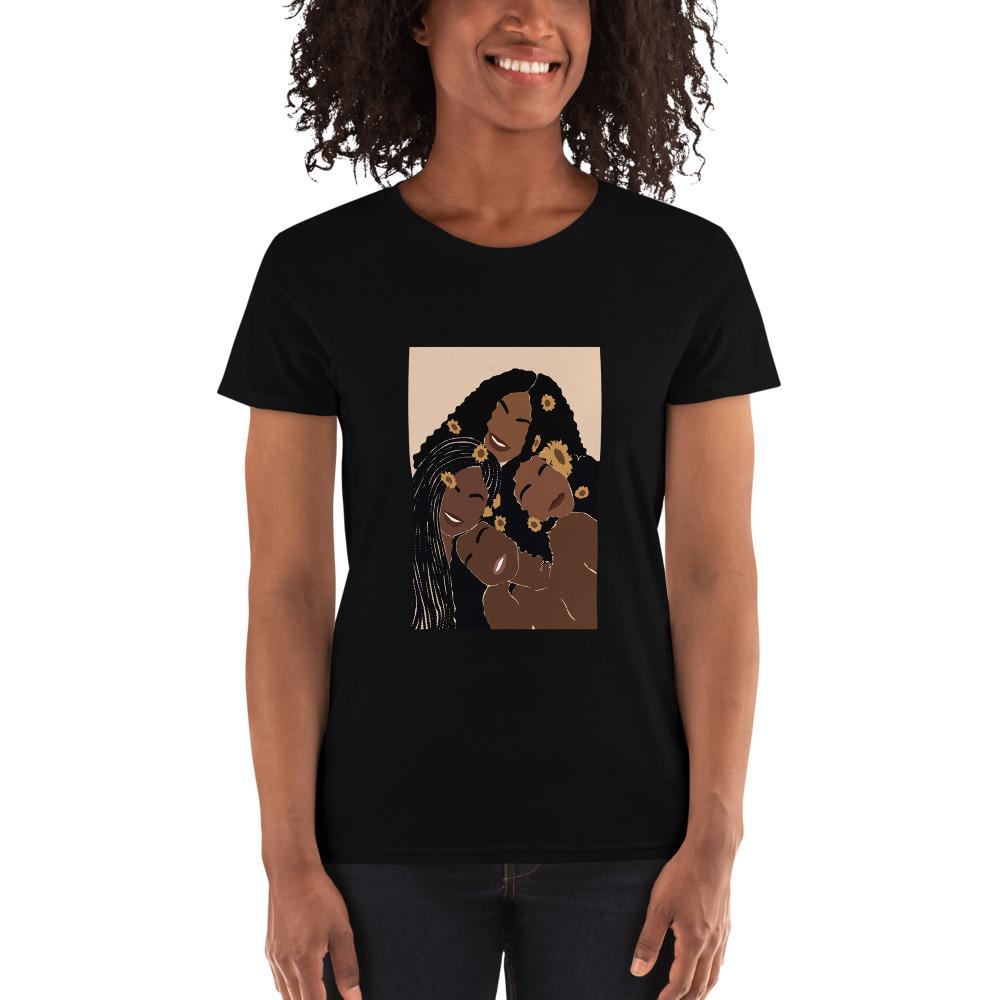Sunflower Smiles - Women's short sleeve t-shirt