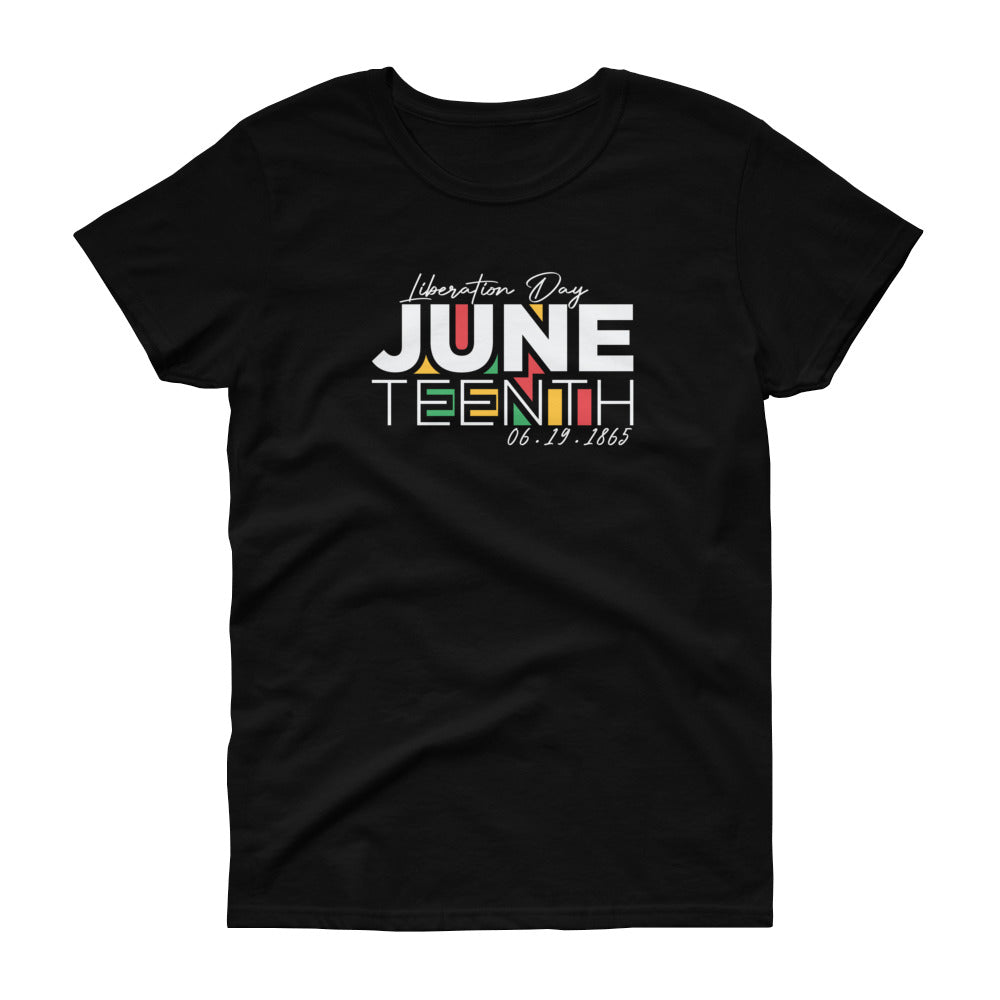 Liberation Day Juneteenth - Women's short sleeve t-shirt