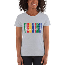 Load image into Gallery viewer, Freeish 1865 Juneteenth - Women&#39;s short sleeve t-shirt
