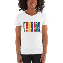 Load image into Gallery viewer, Freeish 1865 Juneteenth - Women&#39;s short sleeve t-shirt
