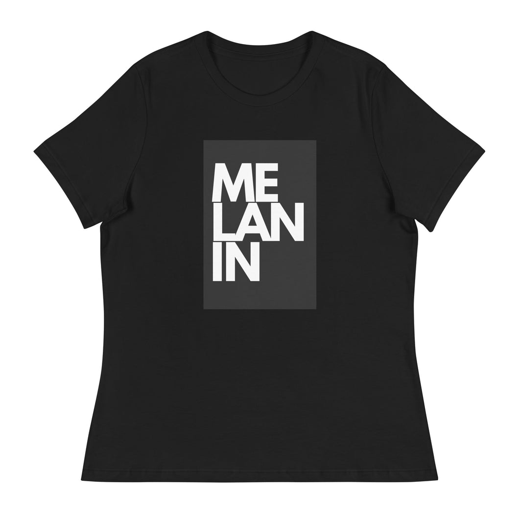 Melanin (Box Shirt) - Women's Relaxed T-Shirt