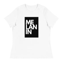 Load image into Gallery viewer, Melanin (Box Shirt) - Women&#39;s Relaxed T-Shirt
